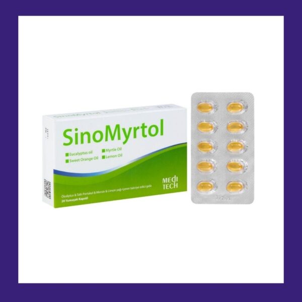 SinoMyrtol Yumuşak Kapsül